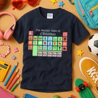 The Periodic Table Of Christmas Elements Kids T-Shirt