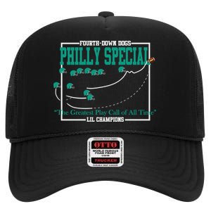 The Philly Special Greatest Play Call of All Time Philadelphia High Crown Mesh Back Trucker Hat