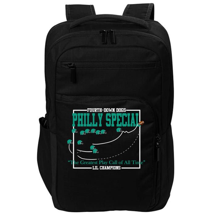 The Philly Special Greatest Play Call of All Time Philadelphia Impact Tech Backpack