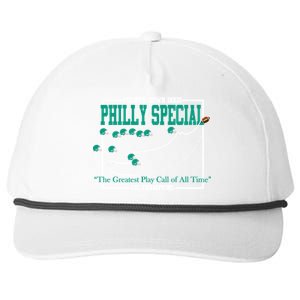 The Philly Special Greatest Play Call of All Time Philadelphia Snapback Five-Panel Rope Hat