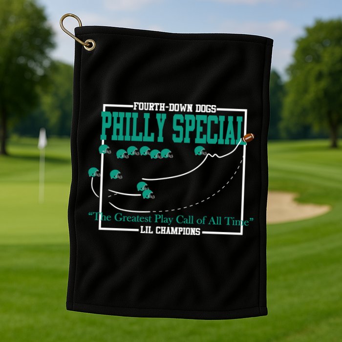 The Philly Special Greatest Play Call of All Time Philadelphia Golf Towel