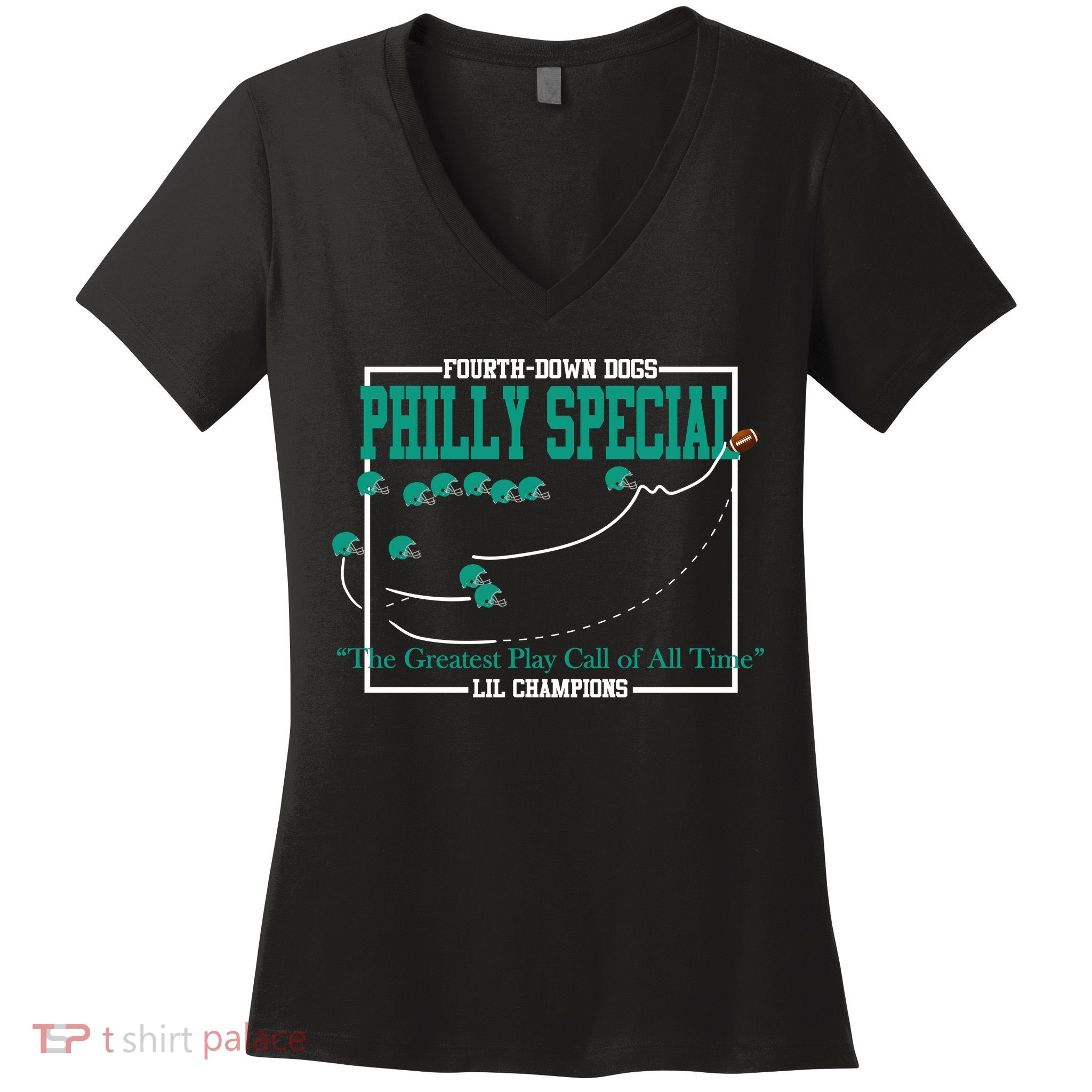 The Philly Special Greatest Play Call of All Time Philadelphia Women's V-Neck T-Shirt