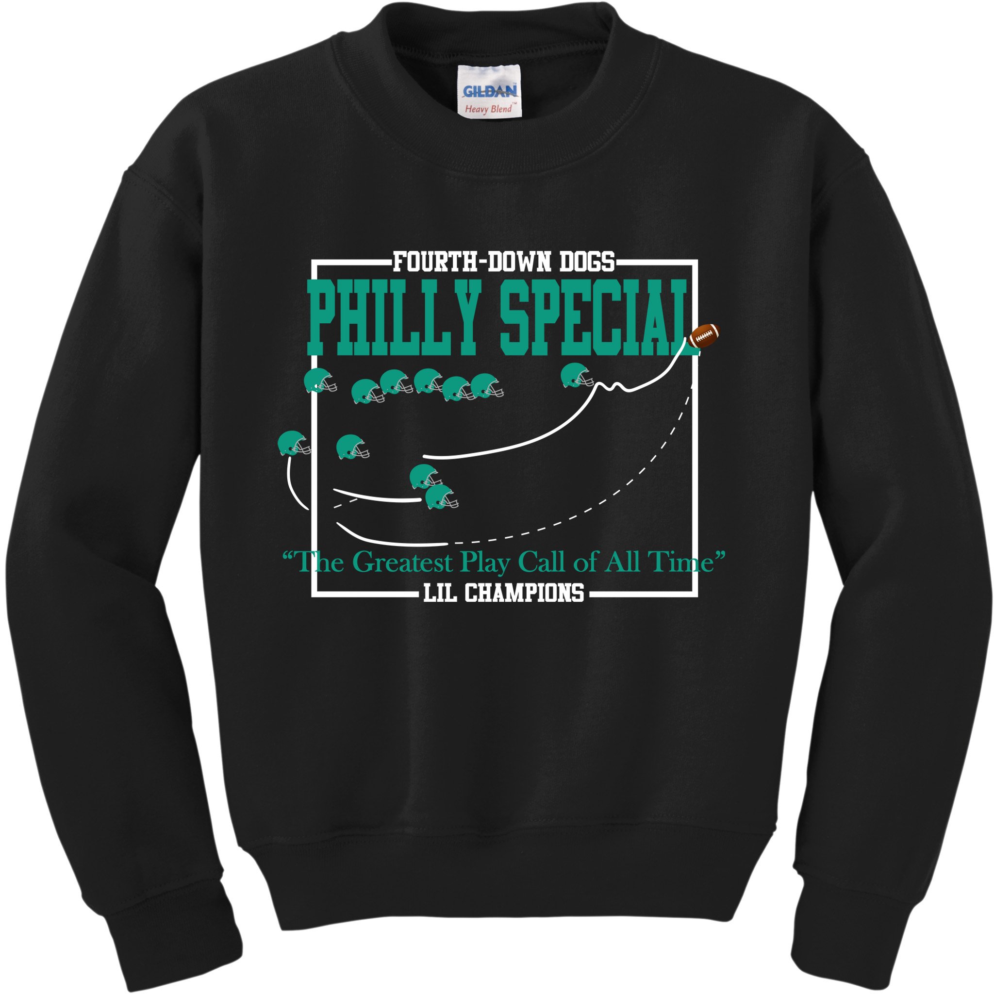The Philly Special Greatest Play Call of All Time Philadelphia Kids Sweatshirt