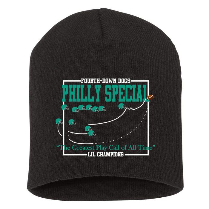 The Philly Special Greatest Play Call of All Time Philadelphia Short Acrylic Beanie