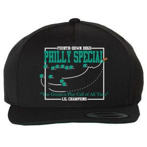 The Philly Special Greatest Play Call of All Time Philadelphia Wool Snapback Cap