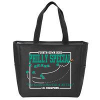 The Philly Special Greatest Play Call of All Time Philadelphia Zip Tote Bag