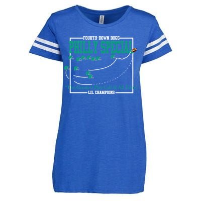 The Philly Special Greatest Play Call of All Time Philadelphia Enza Ladies Jersey Football T-Shirt