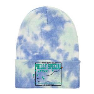 The Philly Special Greatest Play Call of All Time Philadelphia Tie Dye 12in Knit Beanie