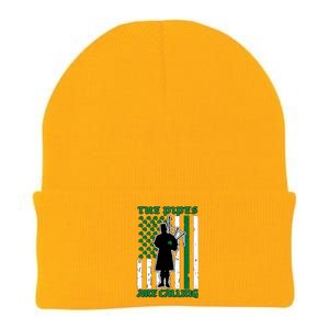 The Piped Are Call St Pattys Day Irish Flag Knit Cap Winter Beanie