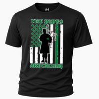 The Piped Are Call St Pattys Day Irish Flag Performance Shirt