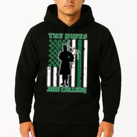 The Piped Are Call St Pattys Day Irish Flag Hoodie
