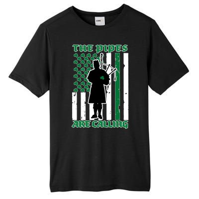 The Piped Are Call St Pattys Day Irish Flag Tall Fusion ChromaSoft Performance T-Shirt