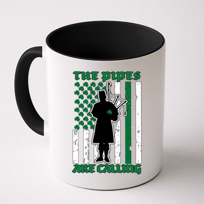 The Piped Are Call St Pattys Day Irish Flag Mug