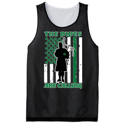 The Piped Are Call St Pattys Day Irish Flag Mesh Reversible Basketball Jersey Tank