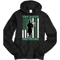 The Piped Are Call St Pattys Day Irish Flag Tie Dye Hoodie