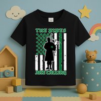 The Piped Are Call St Pattys Day Irish Flag Toddler T-Shirt