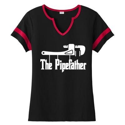 The Pipefather  Ladies Halftime Notch Neck Tee