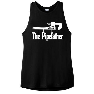 The Pipefather  Ladies PosiCharge Tri-Blend Wicking Tank