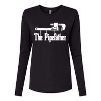 The Pipefather  Womens Cotton Relaxed Long Sleeve T-Shirt