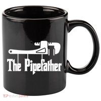 The Pipefather  11oz C Handle Ceramic Mug