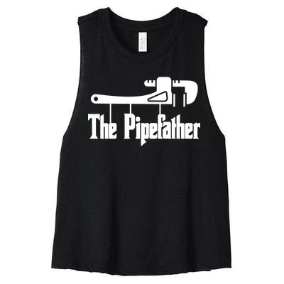 The Pipefather  Women's Racerback Cropped Tank