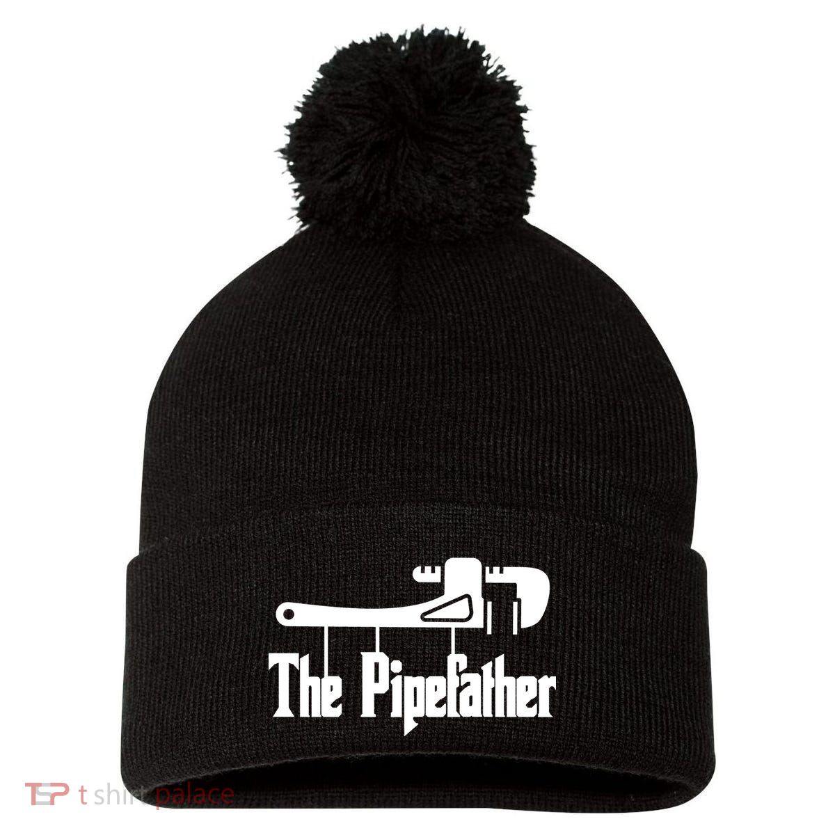 The Pipefather  Pom Pom 12in Knit Beanie