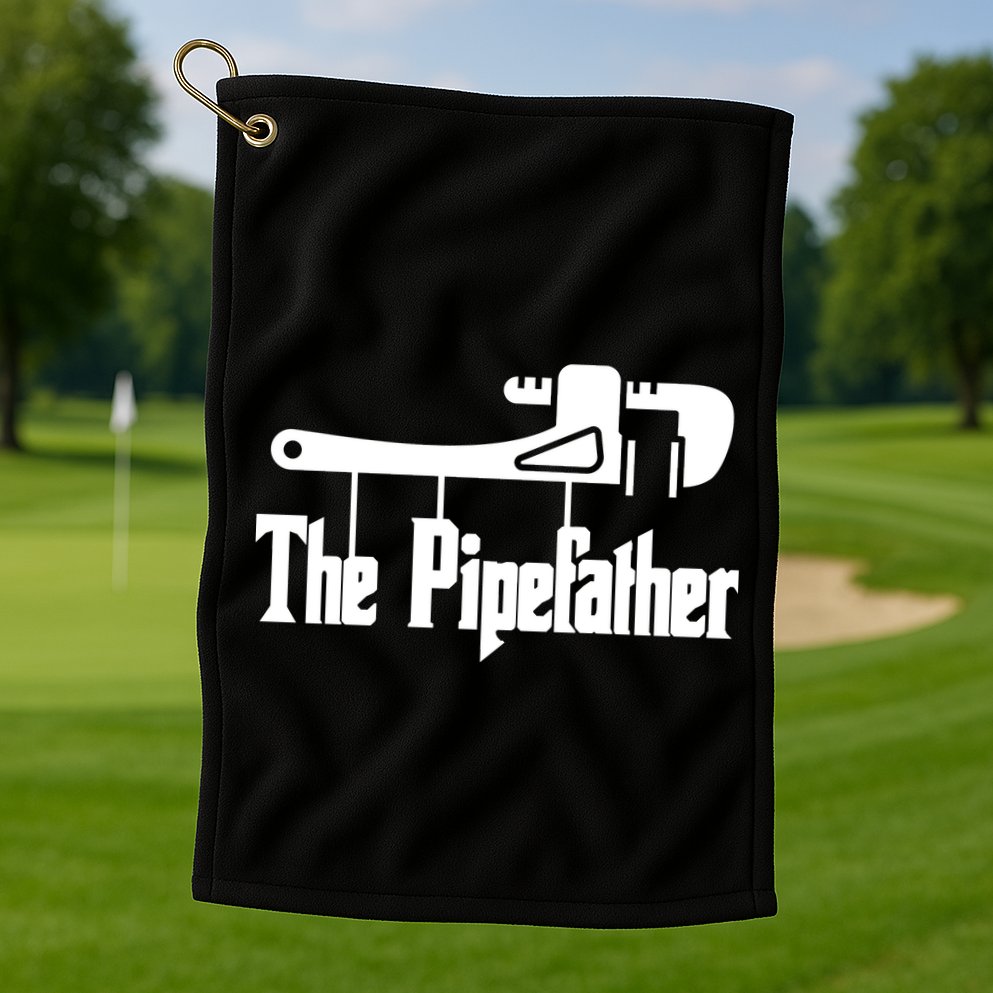 The Pipefather  Golf Towel