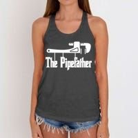 The Pipefather  Women's Knotted Racerback Tank