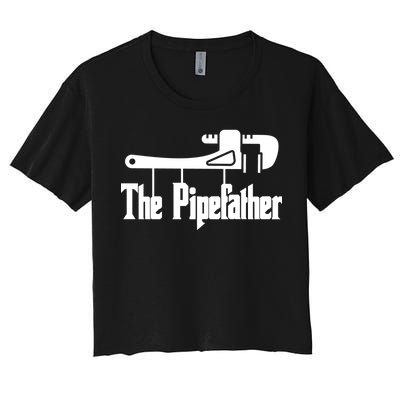 The Pipefather  Women's Crop Top Tee