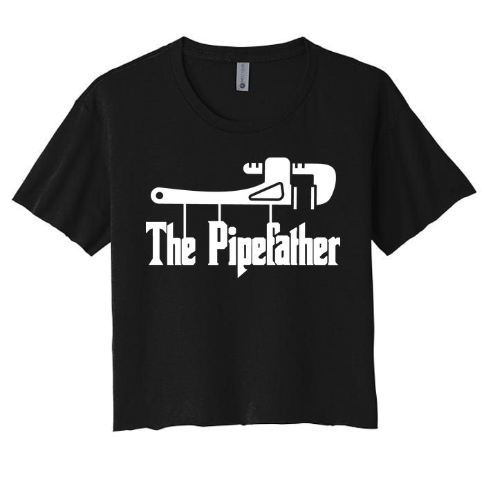 The Pipefather  Women's Crop Top Tee