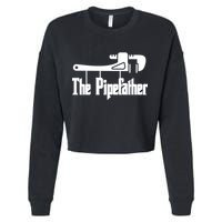 The Pipefather  Cropped Pullover Crew