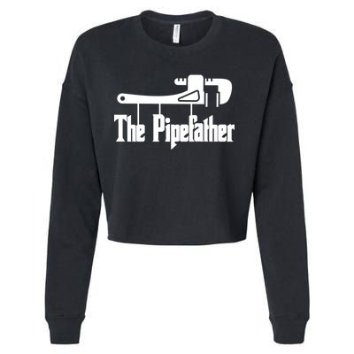 The Pipefather  Cropped Pullover Crew