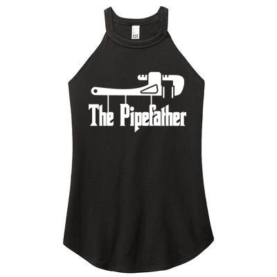 The Pipefather  Women's Perfect Tri Rocker Tank