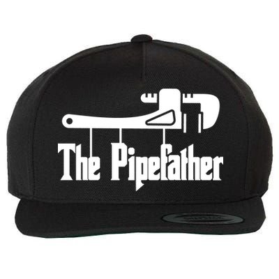 The Pipefather  Wool Snapback Cap