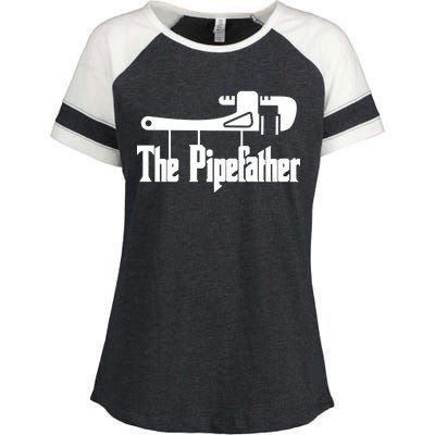 The Pipefather  Enza Ladies Jersey Colorblock Tee