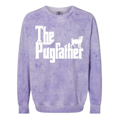 The Pugfather Colorblast Crewneck Sweatshirt