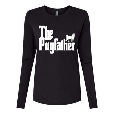 The Pugfather Womens Cotton Relaxed Long Sleeve T-Shirt