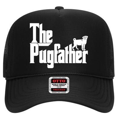 The Pugfather High Crown Mesh Back Trucker Hat