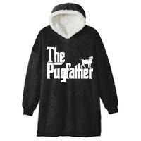 The Pugfather Hooded Wearable Blanket