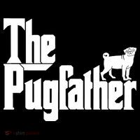 The Pugfather Button