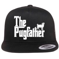 The Pugfather Flat Bill Trucker Hat