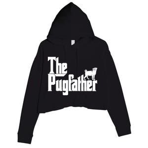 The Pugfather Crop Fleece Hoodie