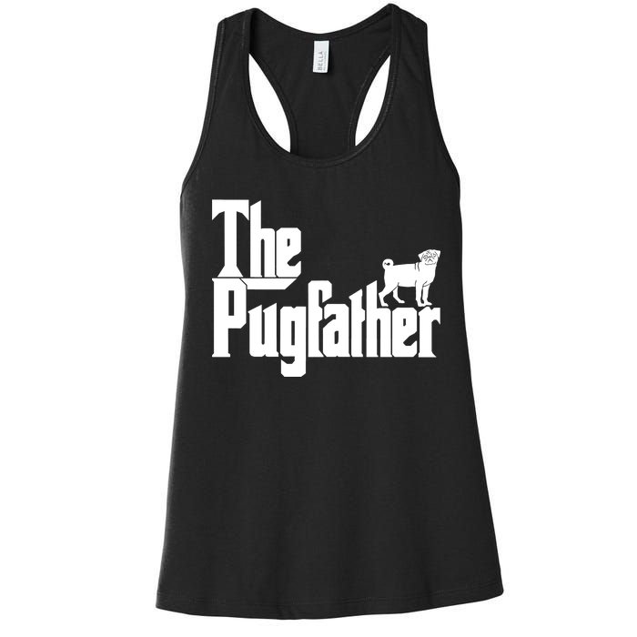 The Pugfather Women's Racerback Tank