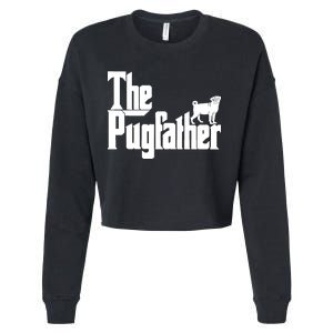 The Pugfather Cropped Pullover Crew