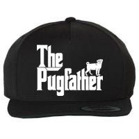 The Pugfather Wool Snapback Cap