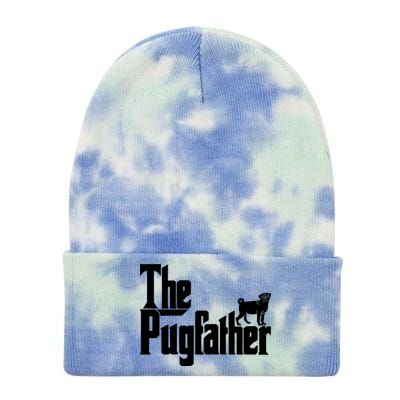 The Pugfather Tie Dye 12in Knit Beanie