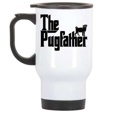 The Pugfather Stainless Steel Travel Mug