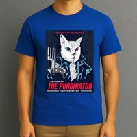 The Purrinator Film T-Shirt