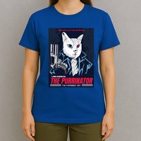 The Purrinator Film T-Shirt