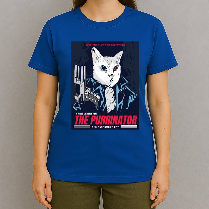 The Purrinator Film T-Shirt